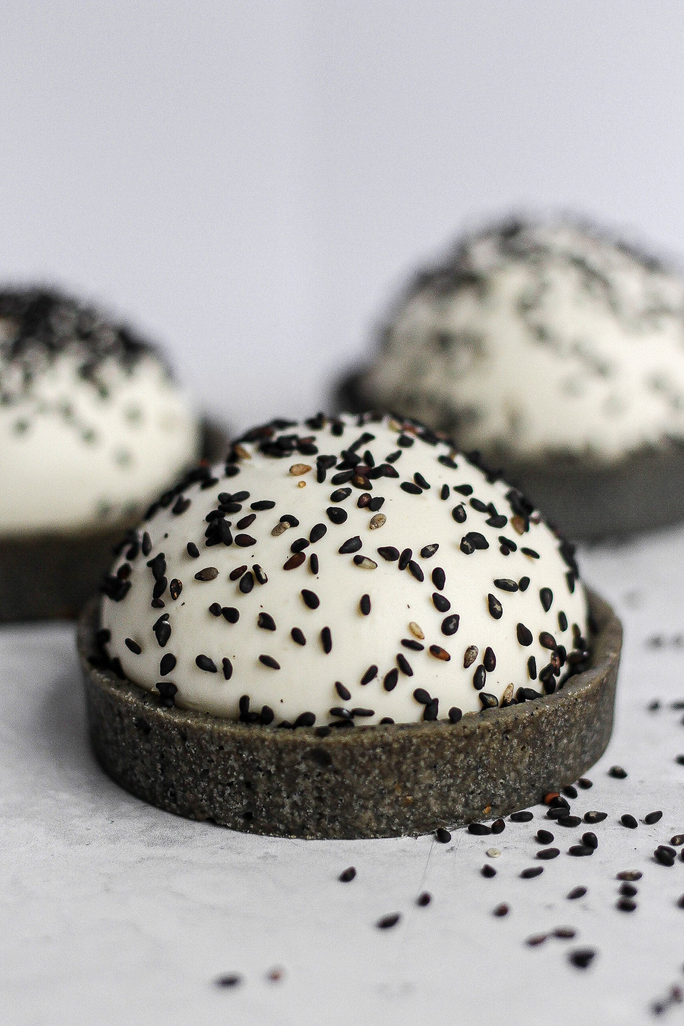 Tarte Sésame & Yuzu