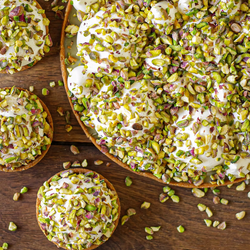 Tarte Pistache & Fleur d'Oranger