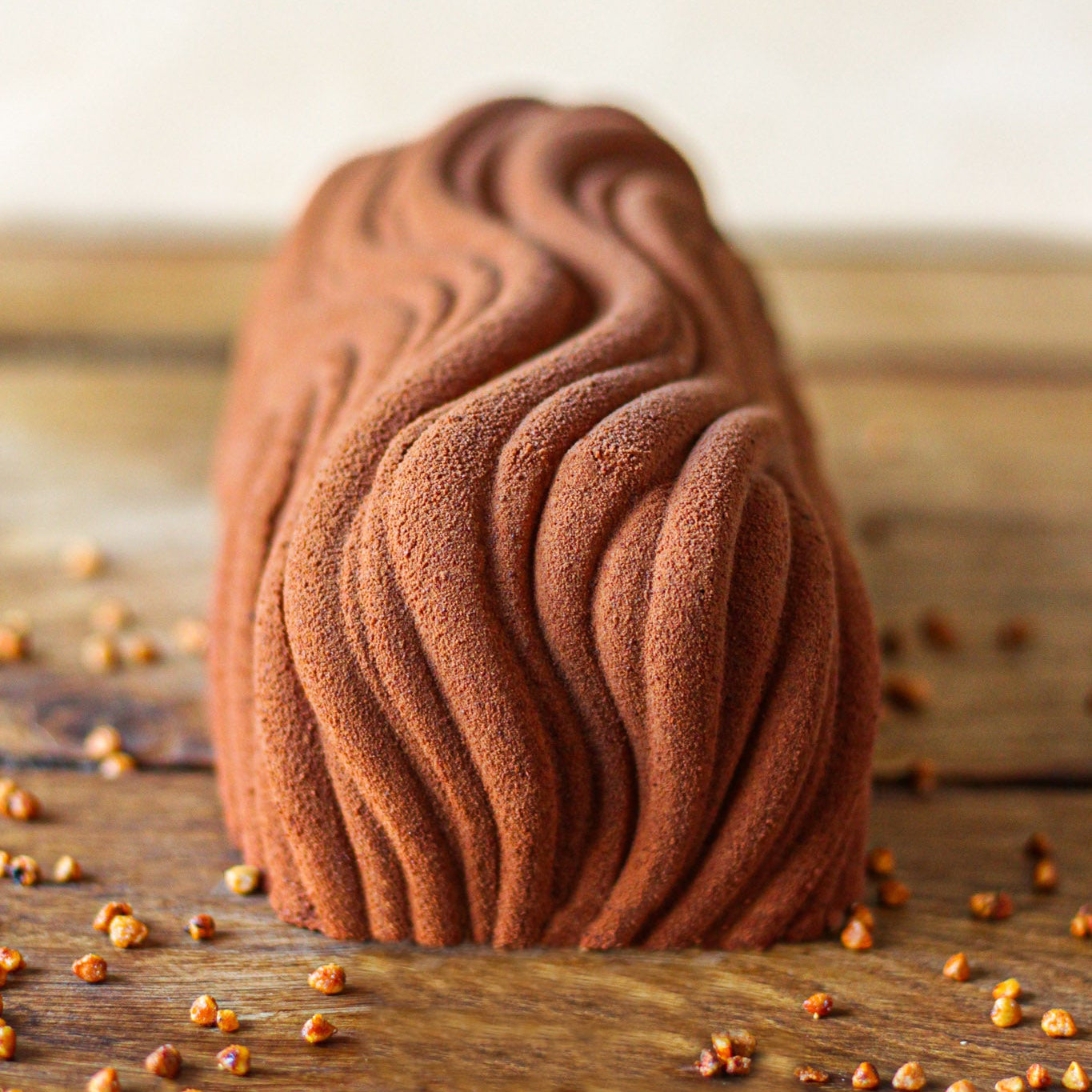 Bûche Chocolat & Sarrasin