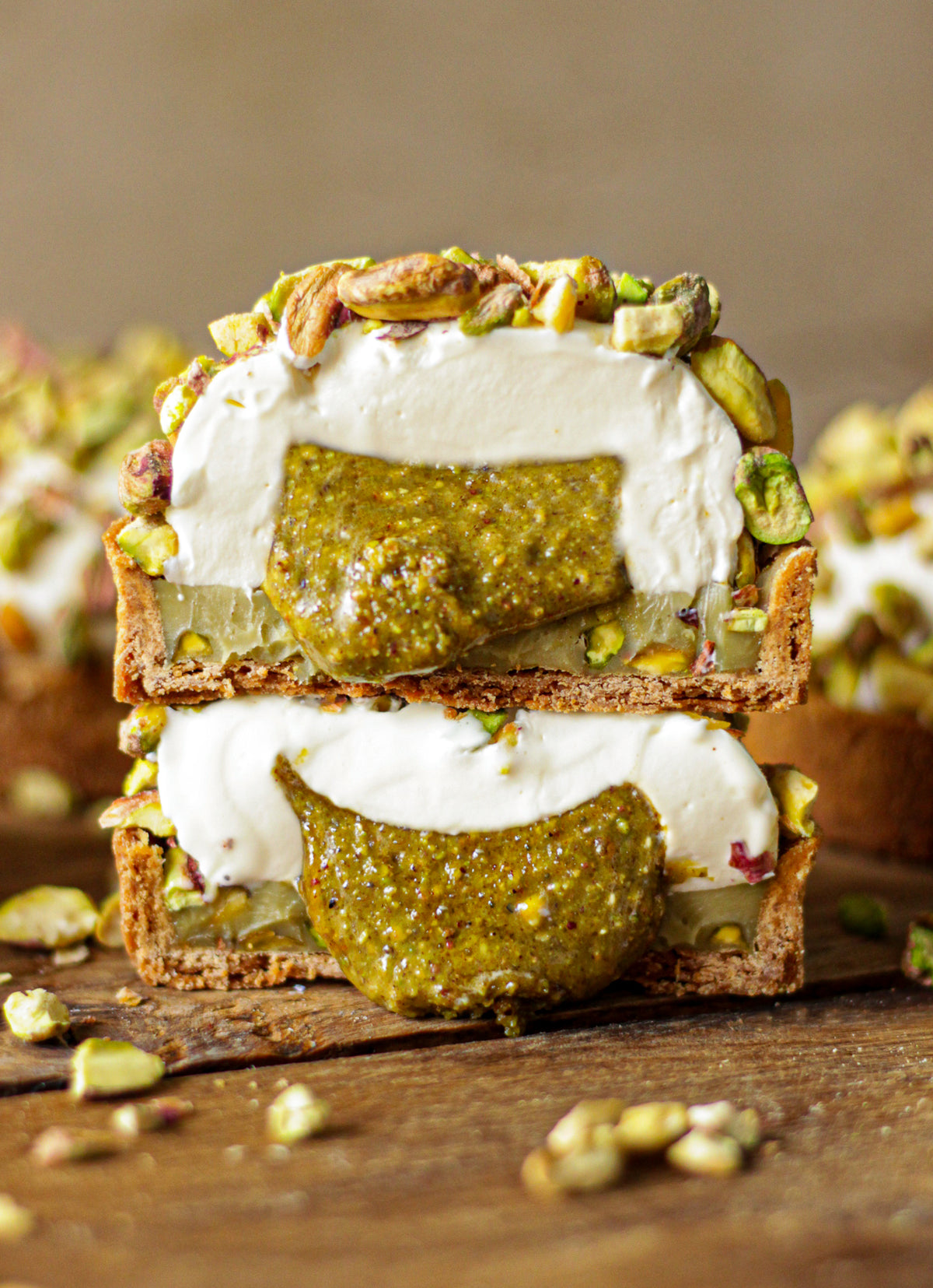 Tarte Pistache & Fleur d'Oranger