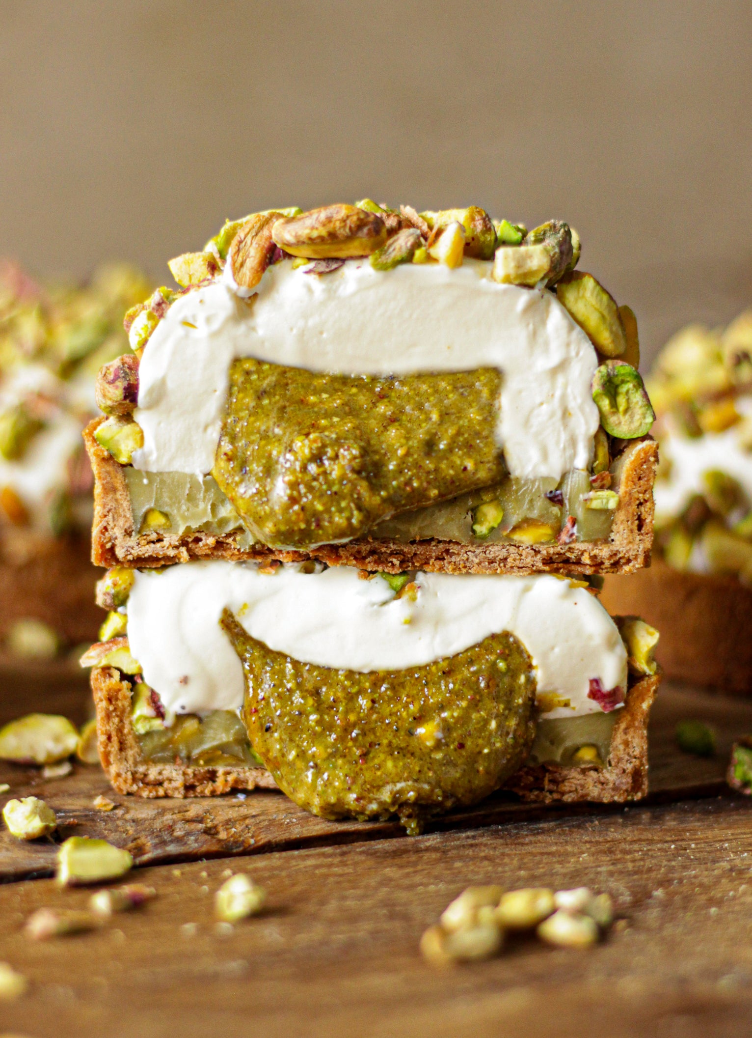 Tarte Pistache & Fleur d'Oranger