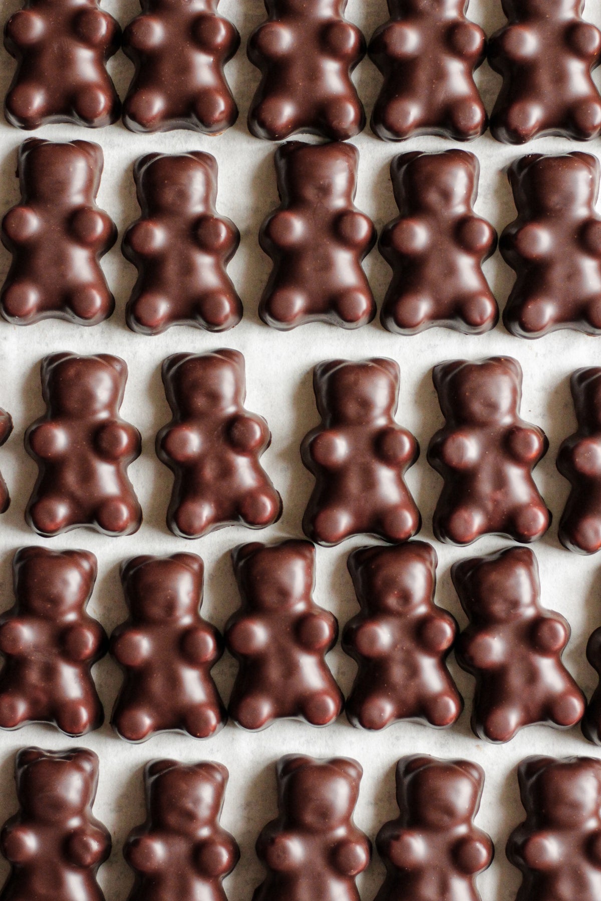 Ourson guimauve chocolat noir ou lait