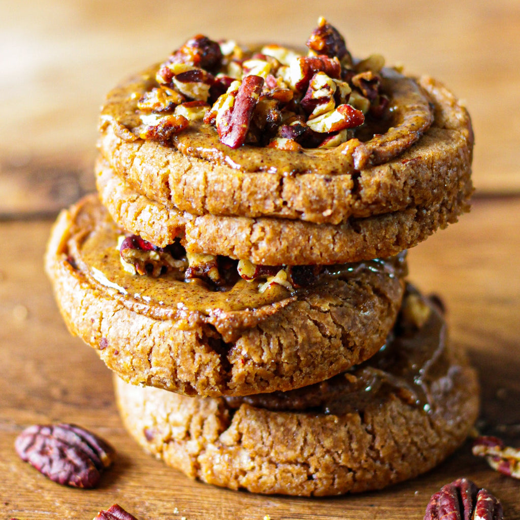 cookie pécan cannelle