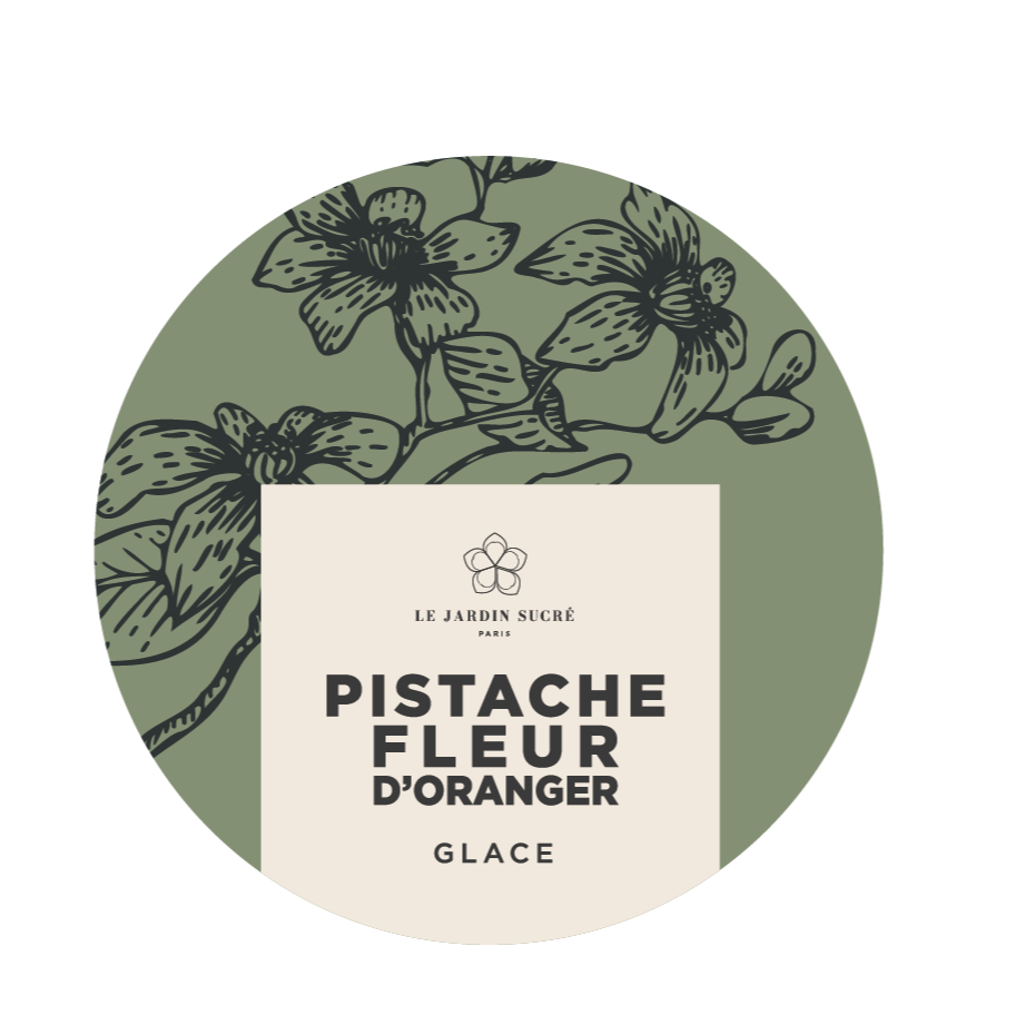 Glace Pistache & Fleur d'Oranger